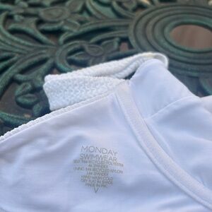 Monday Swimwear Crisp White Top